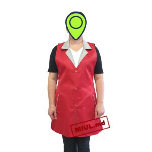 Фартук красный (шьется на заказ)  